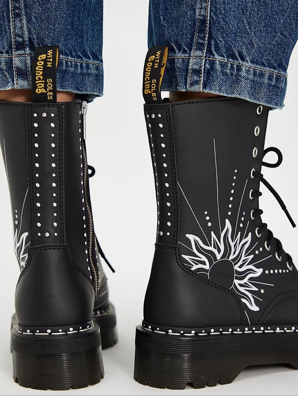 Dr. Martens Jadon Hi Solar Flare Boots - Picture 5 of 9